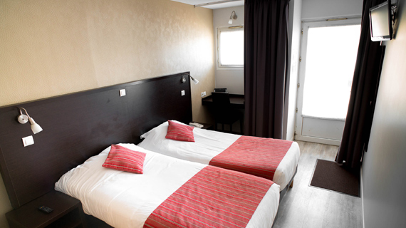 Groupe Ariane Top Motel Istres Appart Hotel Studio Chambre standard twin